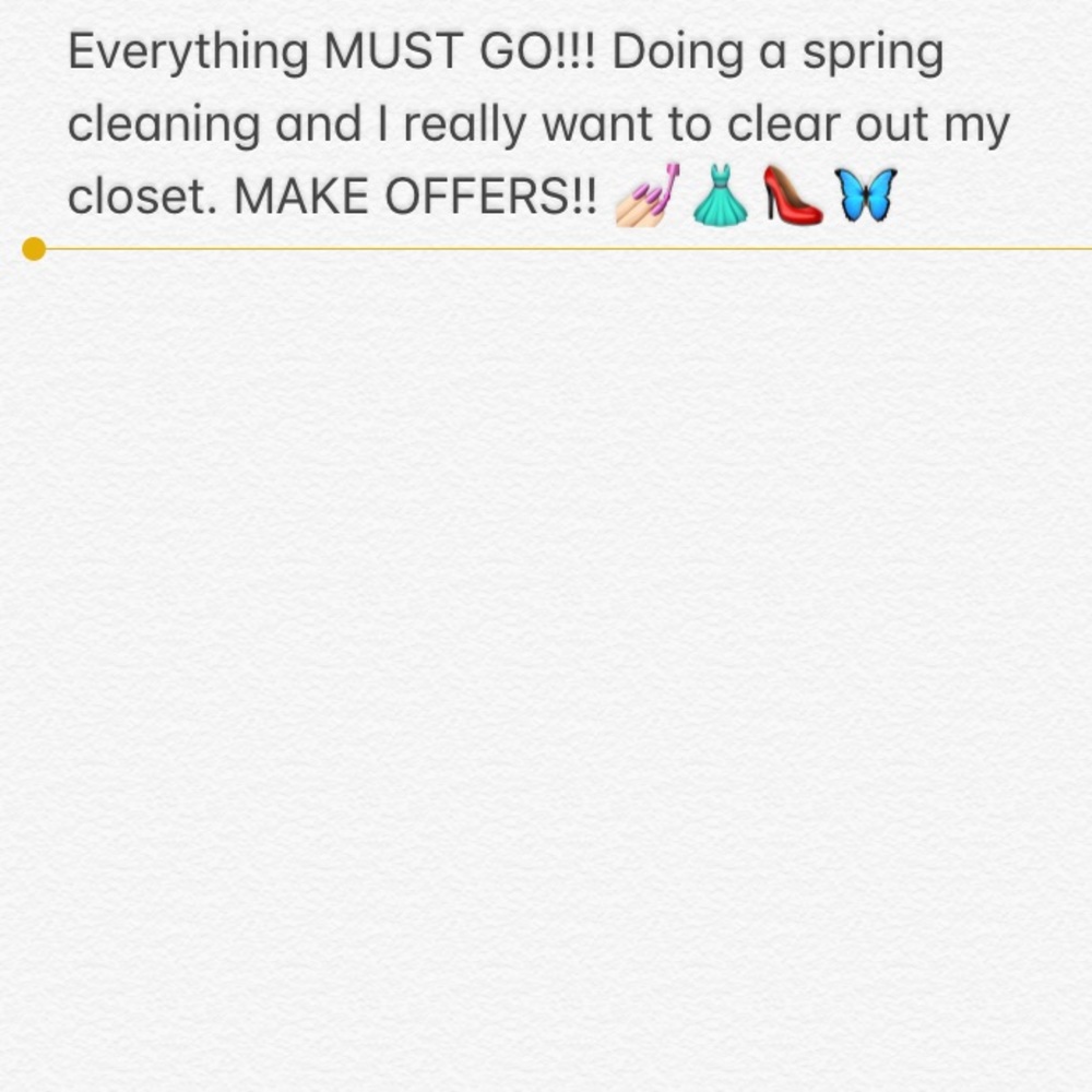 Everything!! Make offers!